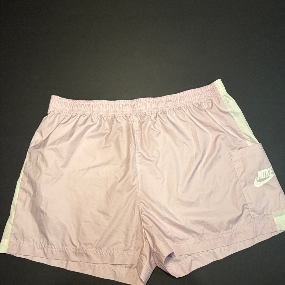 Nike Women's Light Pink Purple Athletic Shorts